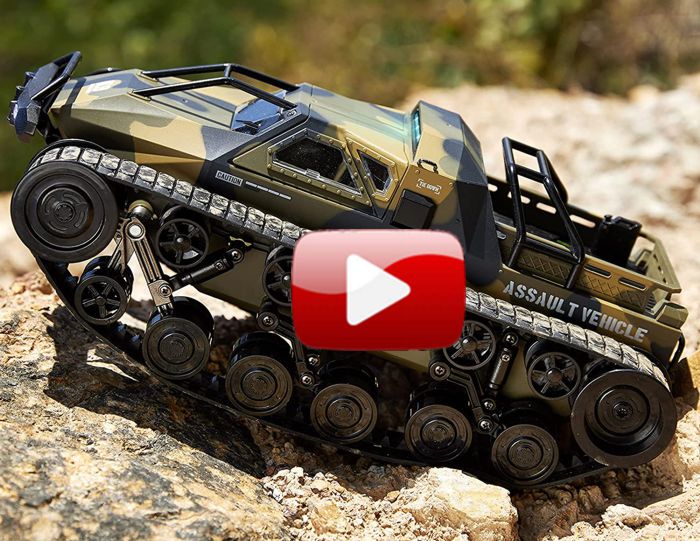 RC Lift & Rise Crawler Truck movie
