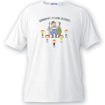 Download MENS Personalized FATHER & GRANDPA T-SHIRT Fathers Day ...